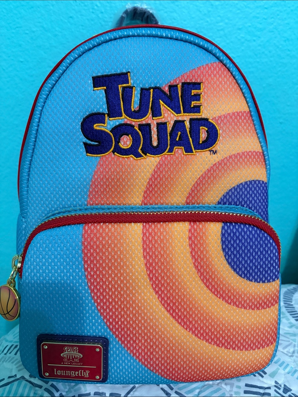 Space Jam A New Legacy Loungefly MiniBackpack Tune Squad Bugs Bunny 2021 Release